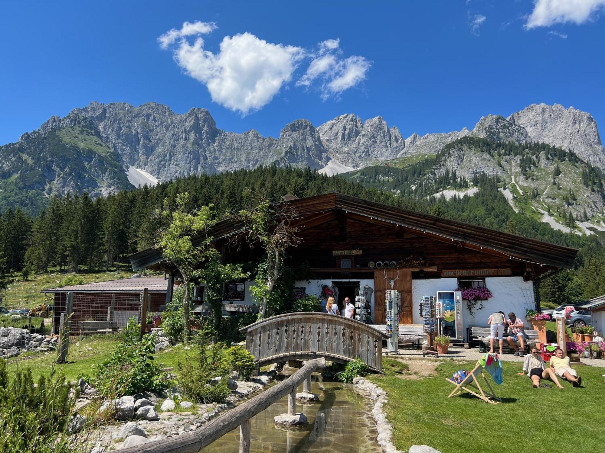 Hahnenkamm Suite Ski-In Ski-Out Direkt An Der Hahnenkammbahn Kitzbühel Exterior foto